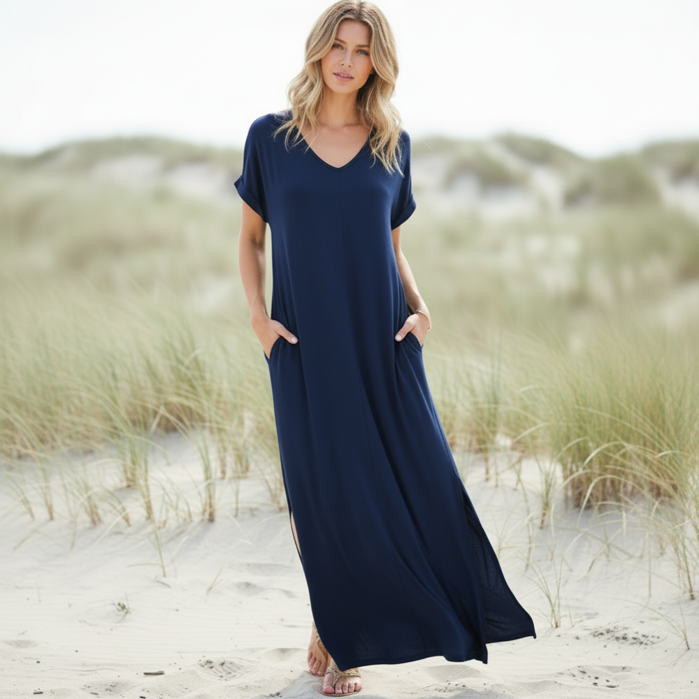 Cora Maxi Dress | Casual T-Shirt Style, Boho Chic, Plus Size Available - Image 7