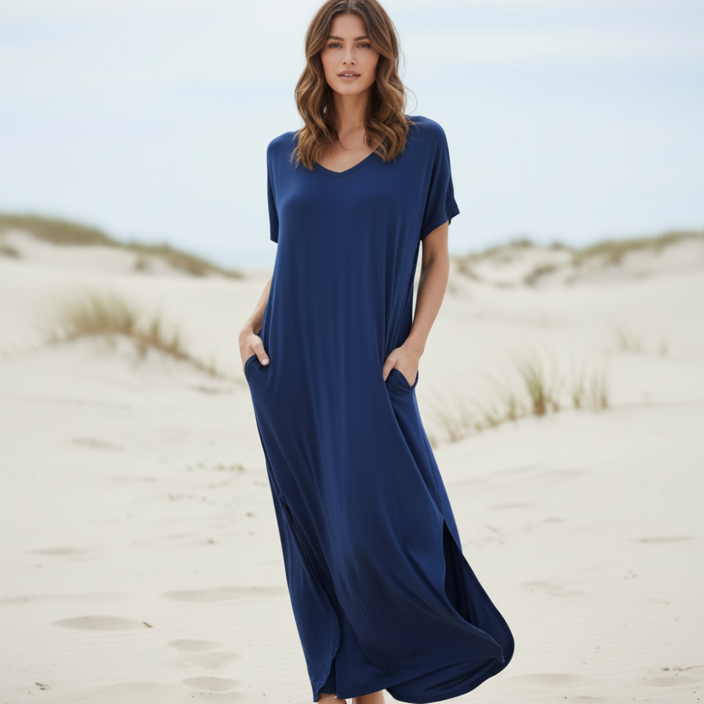 Cora Maxi Dress | Casual T-Shirt Style, Boho Chic, Plus Size Available - Image 8
