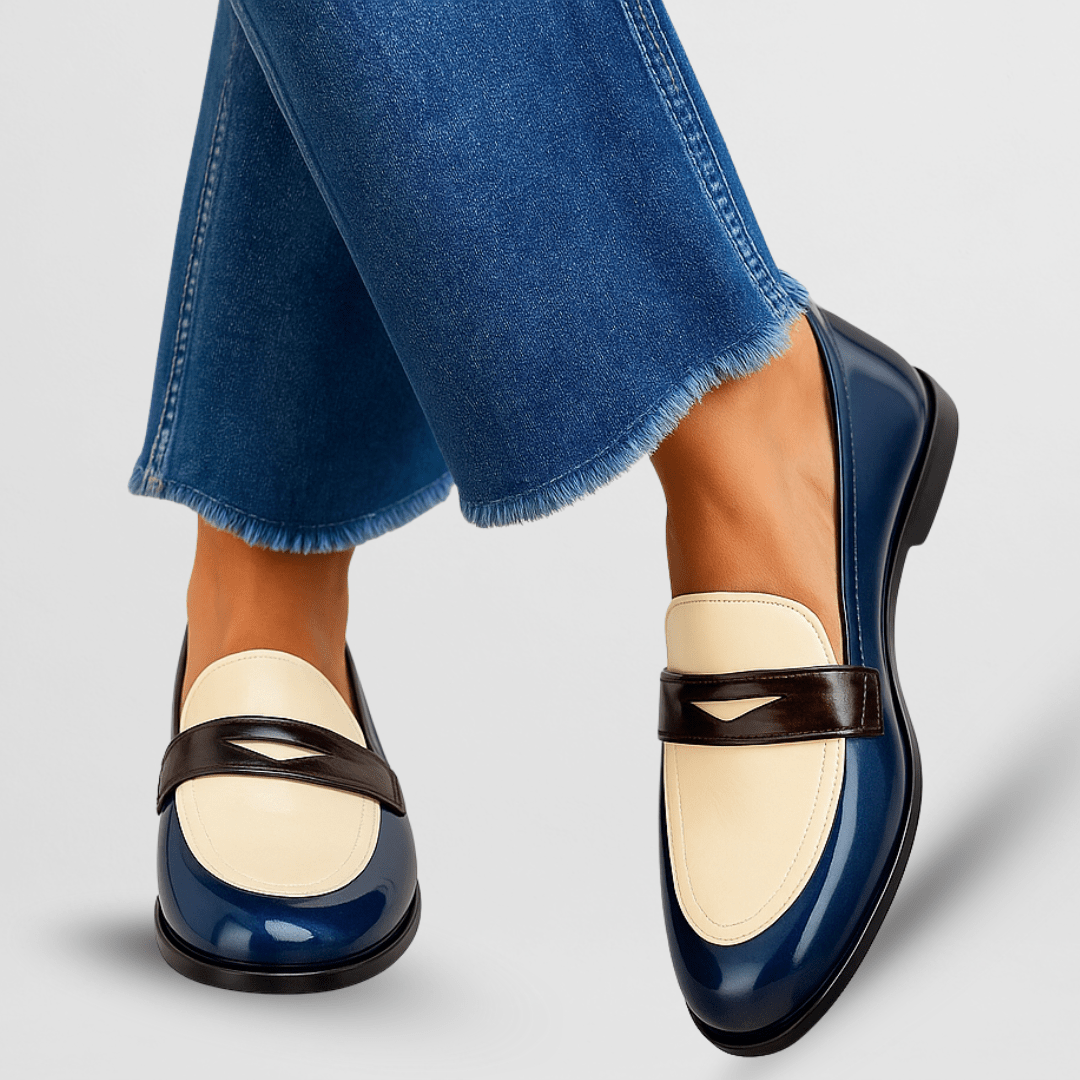 Women's Black Loafers Soft Material Comfortable Stylish Design