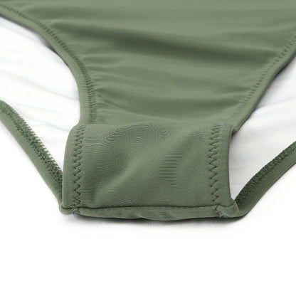 Chic Women's Swimsuit | Halter Neck Deep V-Neck Design - Image 5