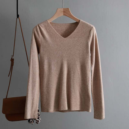 Chic and Casual Winter's Basic Long Sleeve Pullover Sweaters 14