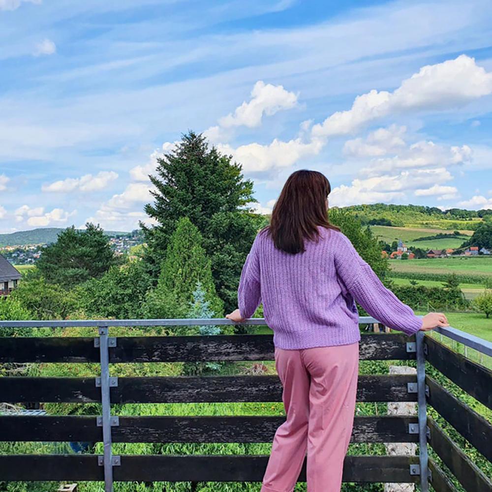 Classic V-Neck Knitted Cardigan Top 3