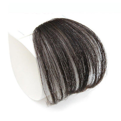 Clip-In Wispy Bangs Hair Extensions – High-Quality Synthetic Fiber, 6-Inch Length 17