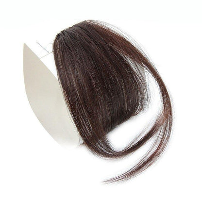 Clip-In Wispy Bangs Hair Extensions – High-Quality Synthetic Fiber, 6-Inch Length 21