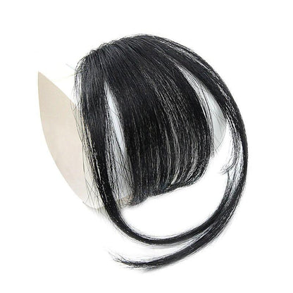 Clip-In Wispy Bangs Hair Extensions – High-Quality Synthetic Fiber, 6-Inch Length 4