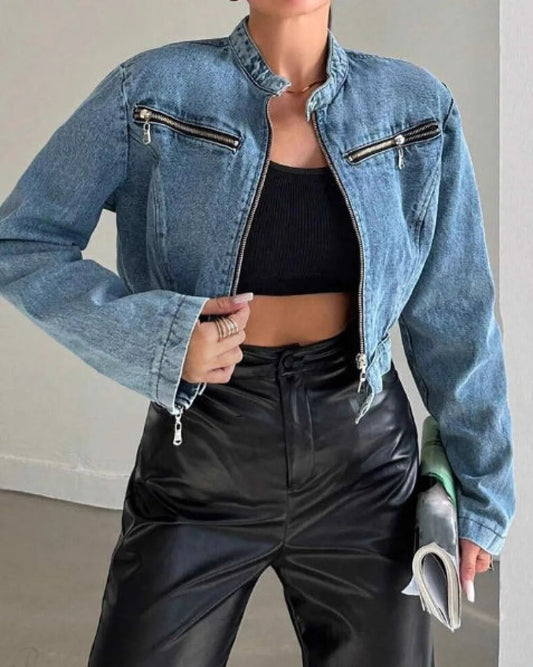 Cody Women's Jacket | Cotton-Polyester Blend, Loose Fit 2