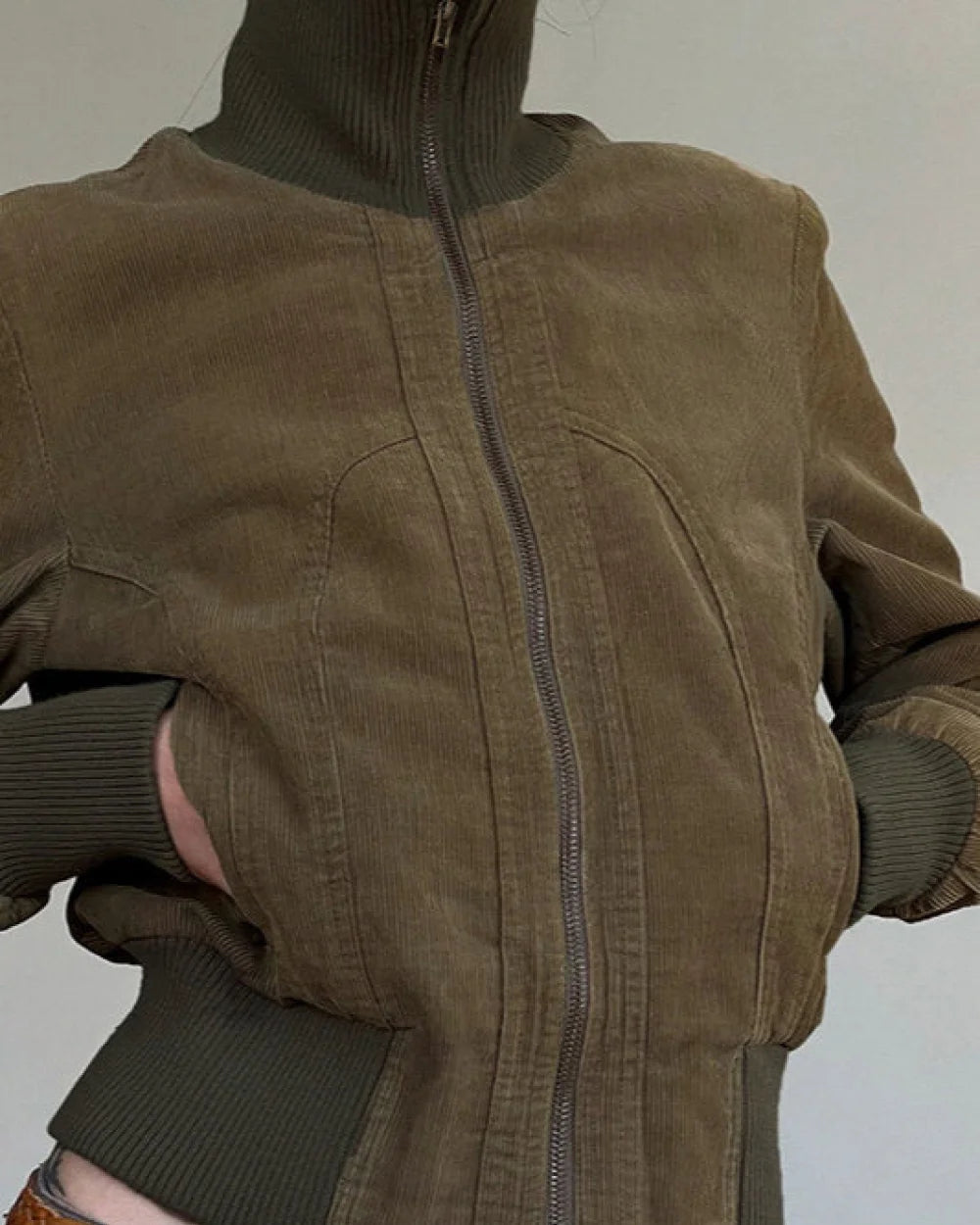 Cora Women's Jacket | Slim Fit, Lapel Collar, Functional Pockets 3