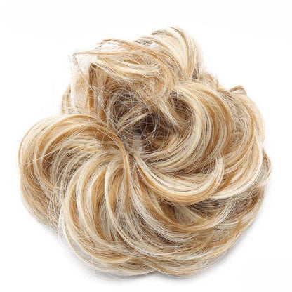 Curly Messy Bun Hair Wig Scrunchie Ponytail Extensions – Effortless Styling in Seconds 0