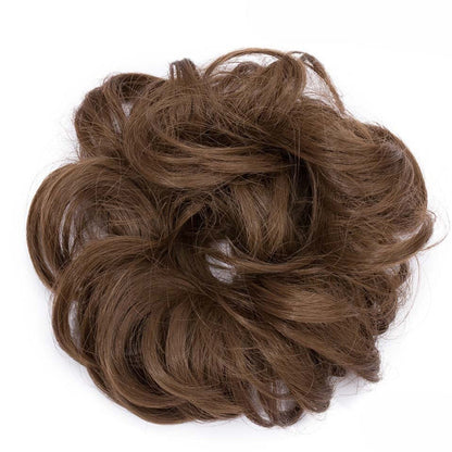 Curly Messy Bun Hair Wig Scrunchie Ponytail Extensions – Effortless Styling in Seconds 13