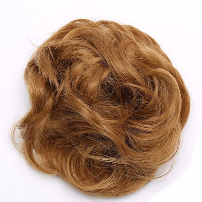 Curly Messy Bun Hair Wig Scrunchie Ponytail Extensions – Effortless Styling in Seconds 14