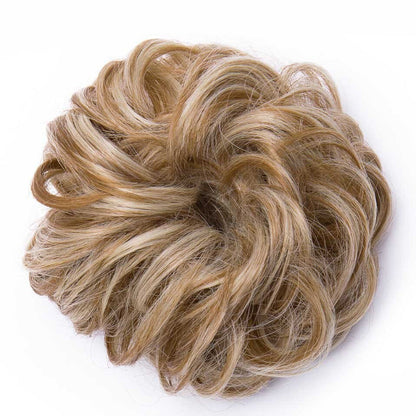 Curly Messy Bun Hair Wig Scrunchie Ponytail Extensions – Effortless Styling in Seconds 16