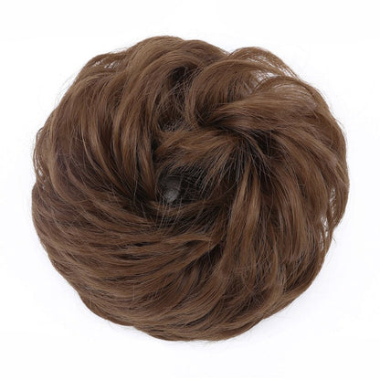 Curly Messy Bun Hair Wig Scrunchie Ponytail Extensions – Effortless Styling in Seconds 17