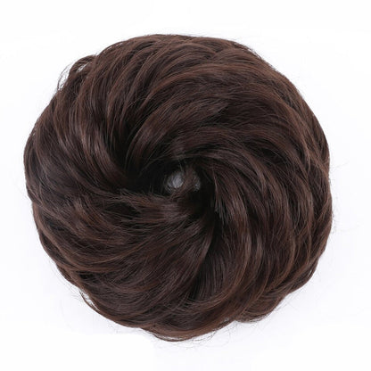 Curly Messy Bun Hair Wig Scrunchie Ponytail Extensions – Effortless Styling in Seconds 18