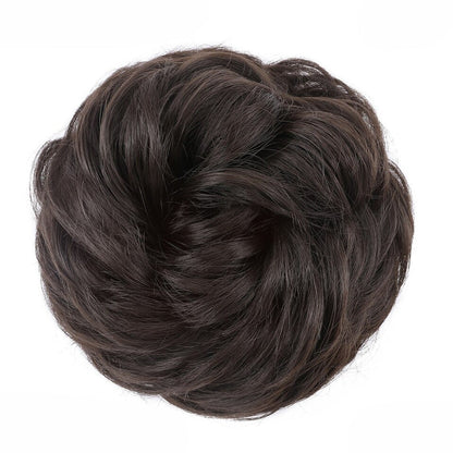 Curly Messy Bun Hair Wig Scrunchie Ponytail Extensions – Effortless Styling in Seconds 23