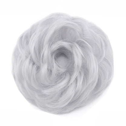 Curly Messy Bun Hair Wig Scrunchie Ponytail Extensions – Effortless Styling in Seconds 32