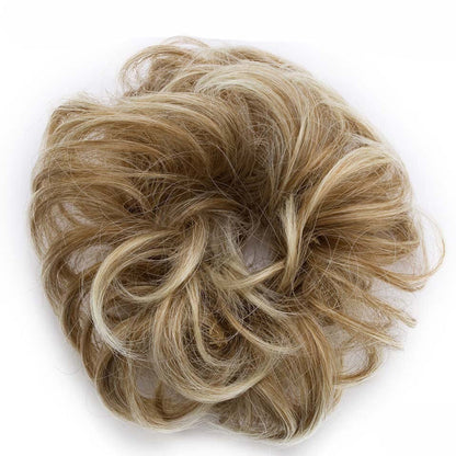Curly Messy Bun Hair Wig Scrunchie Ponytail Extensions – Effortless Styling in Seconds 38
