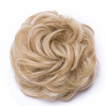 Curly Messy Bun Hair Wig Scrunchie Ponytail Extensions – Effortless Styling in Seconds 64