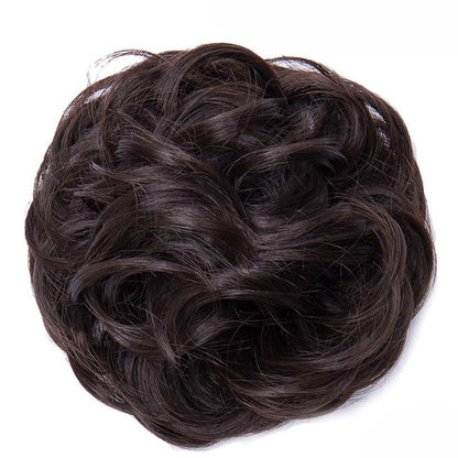 Curly Messy Bun Hair Wig Scrunchie Ponytail Extensions – Effortless Styling in Seconds 74