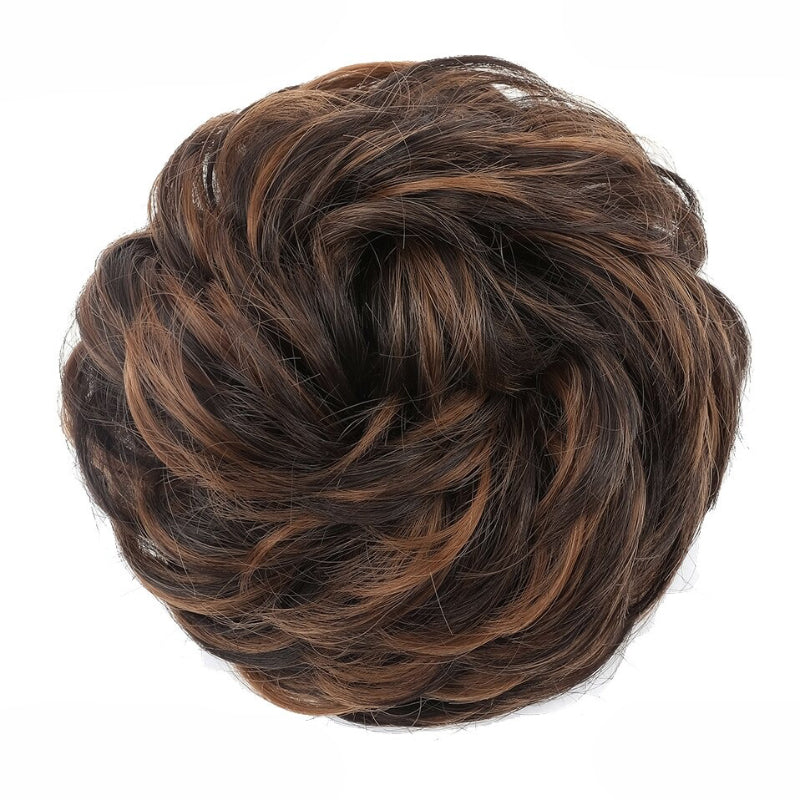 Curly Messy Bun Hair Wig Scrunchie Ponytail Extensions – Effortless Styling in Seconds 78