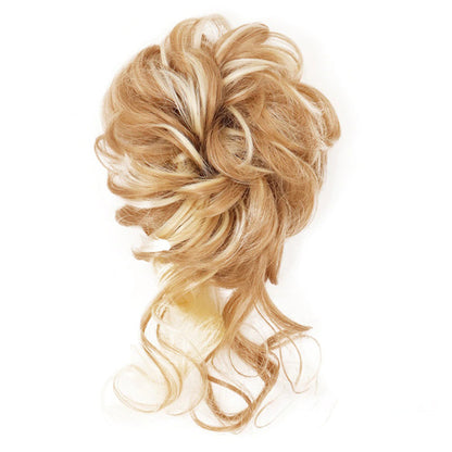 Curly Messy Hair Bun Scrunchie Extension - Easy-to-Use Hair Accessory for Instant Volume and Length 31