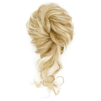 Curly Messy Hair Bun Scrunchie Extension - Easy-to-Use Hair Accessory for Instant Volume and Length 34