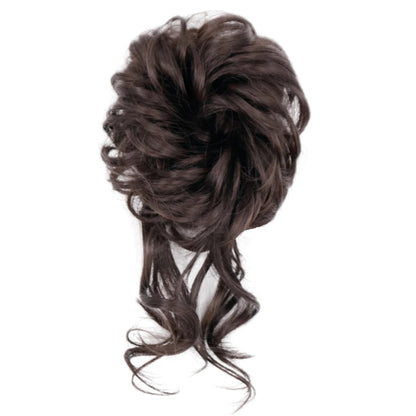 Curly Messy Hair Bun Scrunchie Extension - Easy-to-Use Hair Accessory for Instant Volume and Length 8