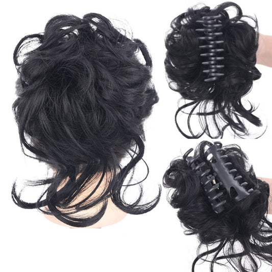 Curly Messy Ponytail Claw Clip-in Hair Bun Extension – Lightweight and Easy to Use 0