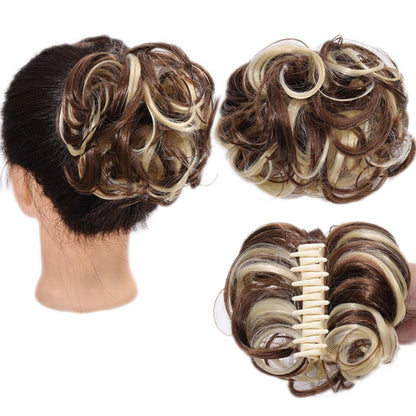 Curly Messy Ponytail Claw Clip-in Hair Bun Extension – Lightweight and Easy to Use 18