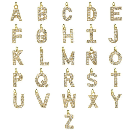 Dainty Diamond Initial Lariat Necklace with Open Heart Design – Elegant Personalized Jewelry 3