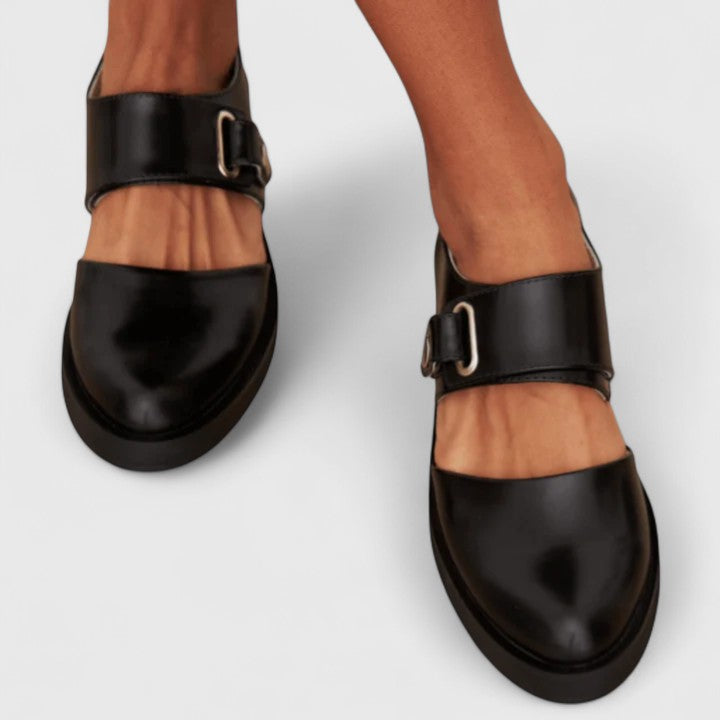 Women's Mary Jane Shoes Black Synthetic Orthopaedic Comfort - 3