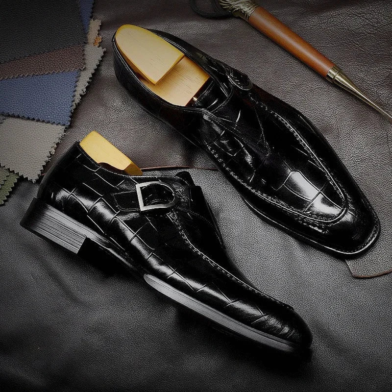 Men's Faux Leather Italian-Style Loafers