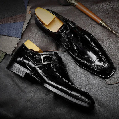 Men's Faux Leather Italian-Style Loafers