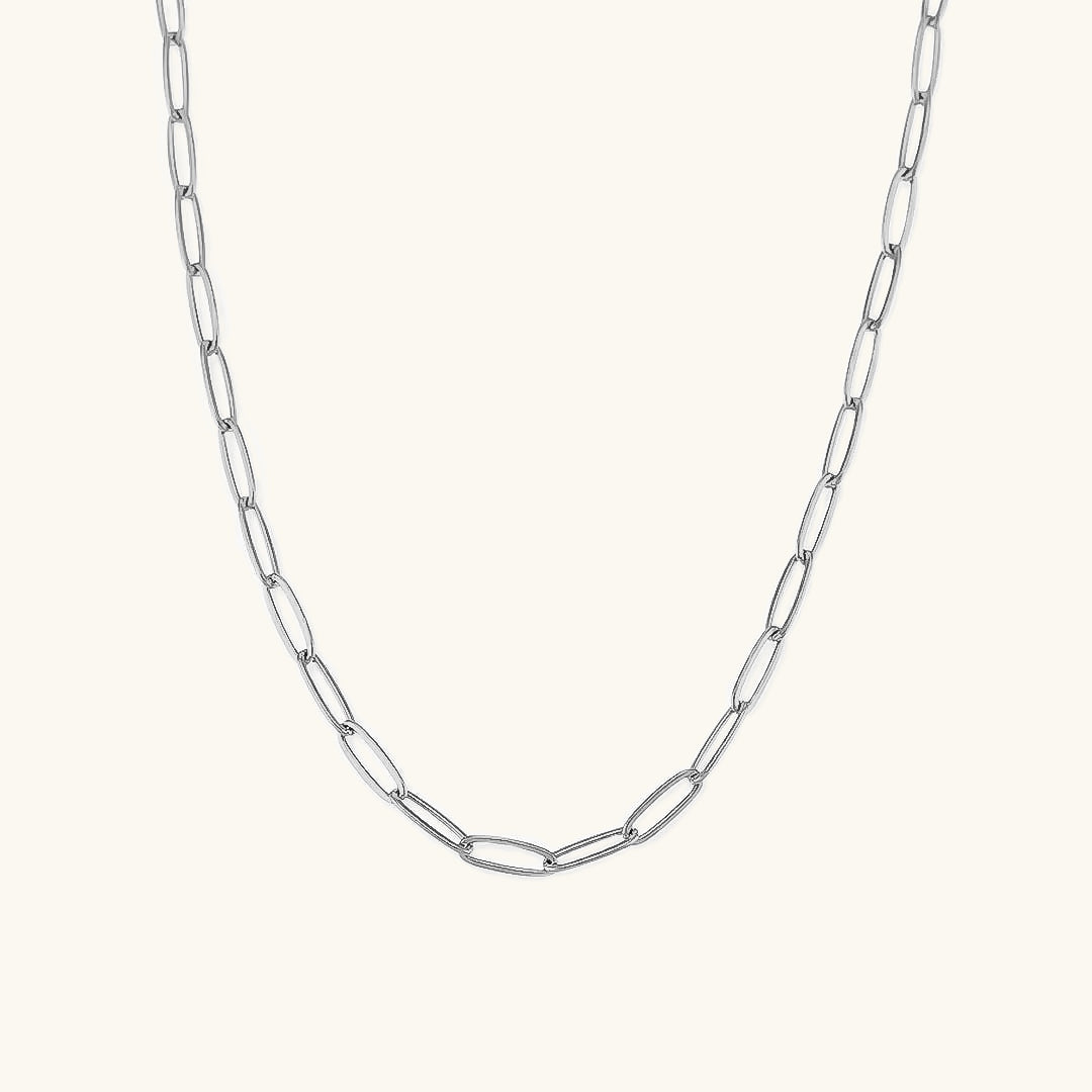 Elegant 18k Gold-Plated Chain Necklace for Women – Adjustable 16-Inch Gold Necklace with 2-Inch Extension 6