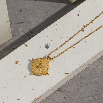 Elegant 18k Gold-Plated Necklace for Women – Hypoallergenic and Water-Resistant 3