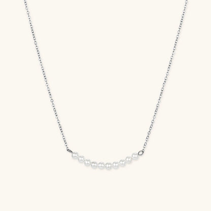 Elegant Freshwater Pearl Necklace with 18k Gold Plating – Timeless Accessory for Any Occasion 8