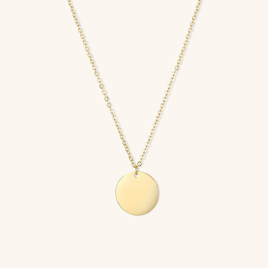 Elegant Gold Chain Necklace – Hypoallergenic Stainless Steel-Plated 14k Gold, 16.5 Inches with 3-Inch Extension 0
