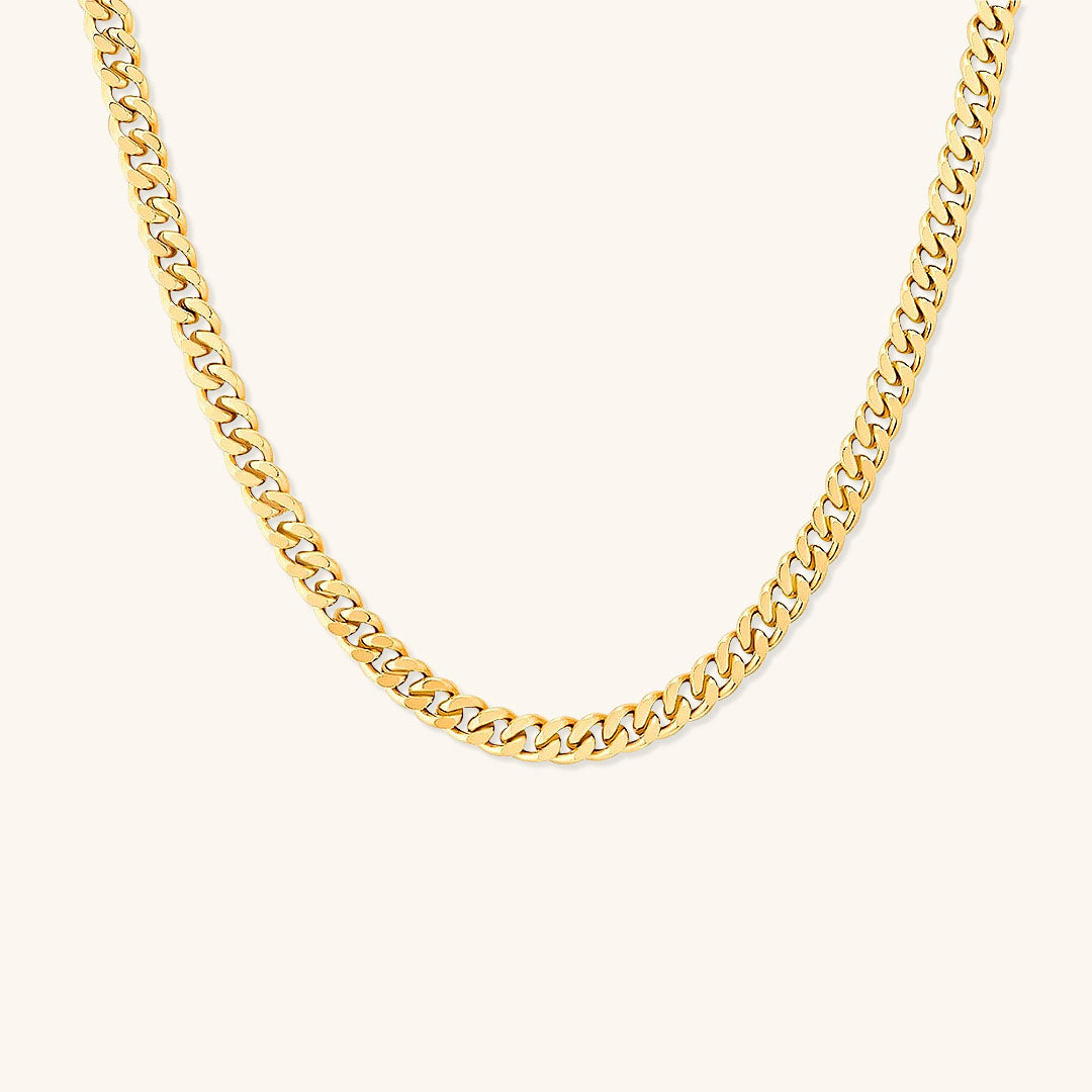 Elegant Gold Chain Necklace for Women – 18k Gold-Plated, Hypoallergenic, 16-Inch Length with 2-Inch Extension 0