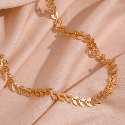 Elegant Gold Necklace for Women – 18k Stainless Steel-Plated, Hypoallergenic, 16-Inch Length with 2-Inch Extension 2