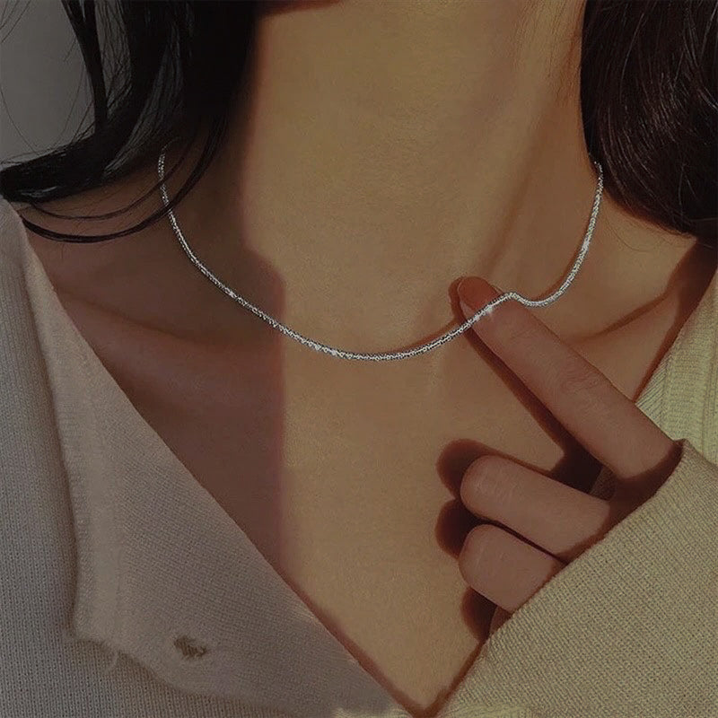 Elegant Gold Necklace for Women – Hypoallergenic Stainless Steel-Plated 14k Gold Chain, 15 Inch with Extension 3