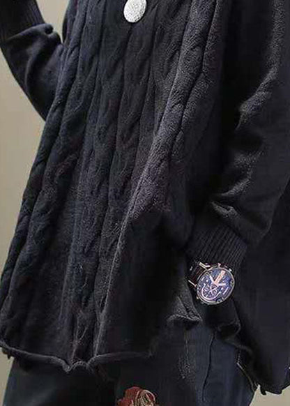 Women's Knit Sweater Khaki Turtleneck Casual - 5