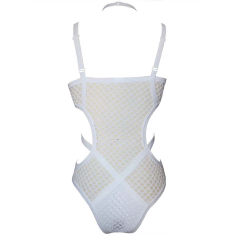 Evelyn Women's One Piece Swimsuit | Fishnet Design, Flattering Fit - Image 6