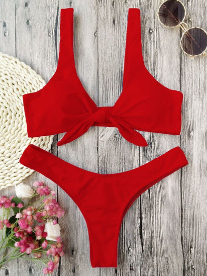 Evelyn Women's Bikini Set | Padded Thong Design, Stylish Swimwear