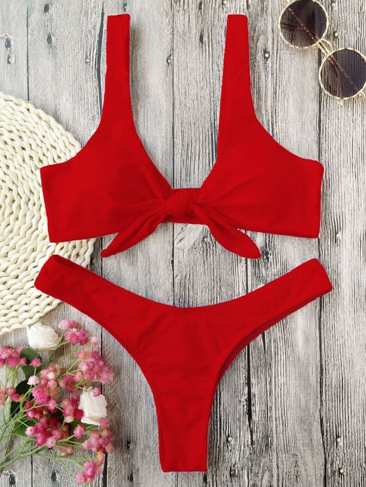 Evelyn Women's Bikini Set | Padded Thong Design, Stylish Swimwear