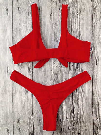 Evelyn Women's Bikini Set | Padded Thong Design, Stylish Swimwear - Image 6