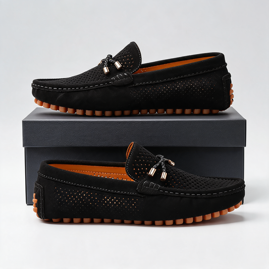 Men's Faux Leather Driving Loafers