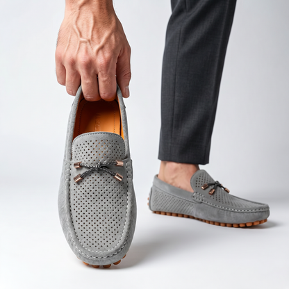 Men's Faux Leather Driving Loafers