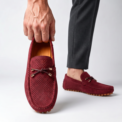 Men's Faux Leather Driving Loafers