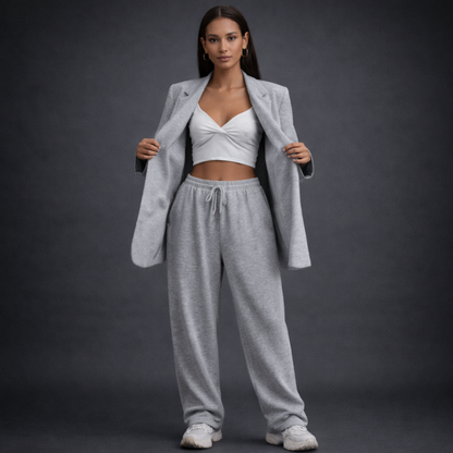 Women's Blazer & Trouser Set – product view | Hensley London