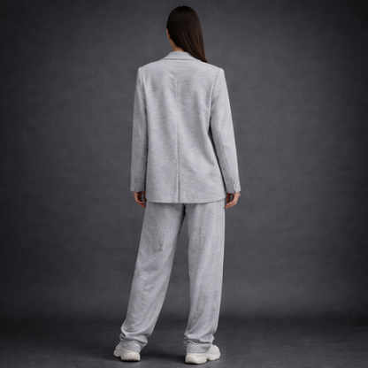Women's Blazer & Trouser Set – back view | Hensley London