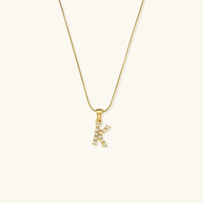 Gold-Finished Initial Necklace with Freshwater Pearls – Customizable Personalized Jewelry for Women 10